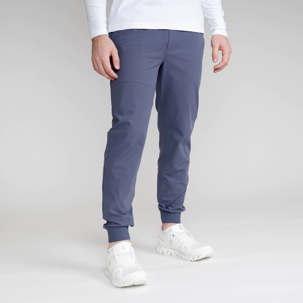 Rhoback size small men’s joggers blue